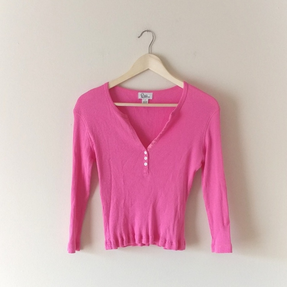 LILLY PULITZER + Ribbed Crop